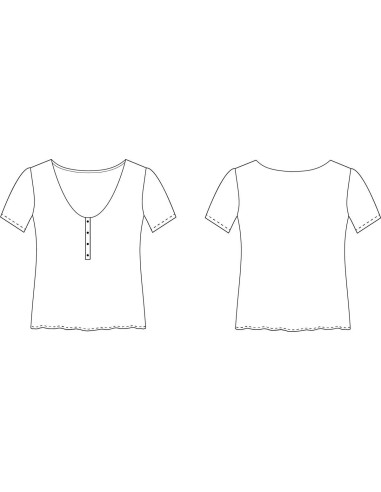 Top patroon Sasha - Cha´ Coud