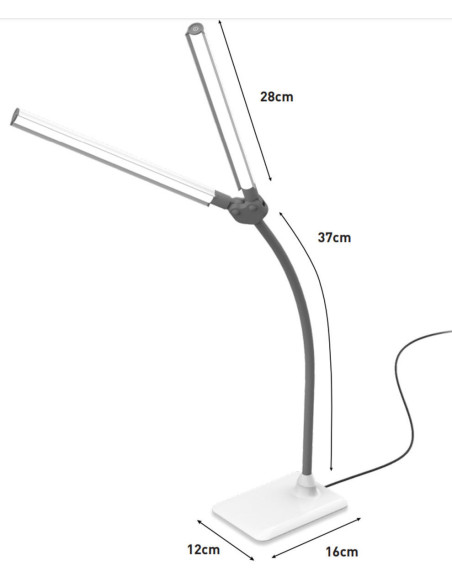 DuoPro Daylight tafellamp