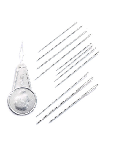 Assortiment van 50 naai-, stop- en stoffeernaalden