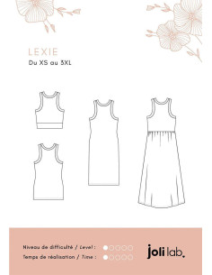 Lexie-jurkpatroon - Joli Lab 2