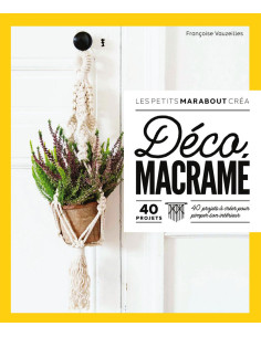 Boek decoratie, macramé