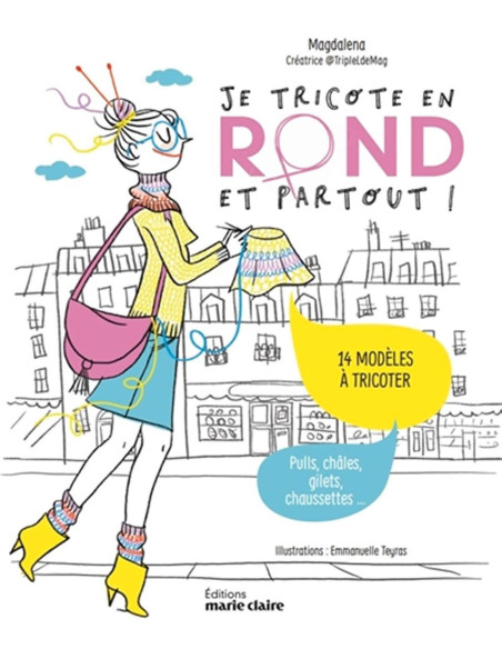 Boek ik brei in het rond en overal