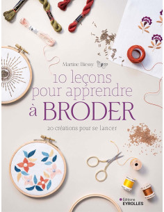 Boek 10 lessen om te leren borduren