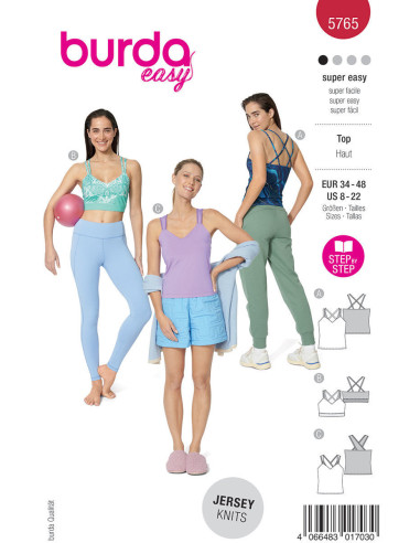 Top patroon - Burda 5765