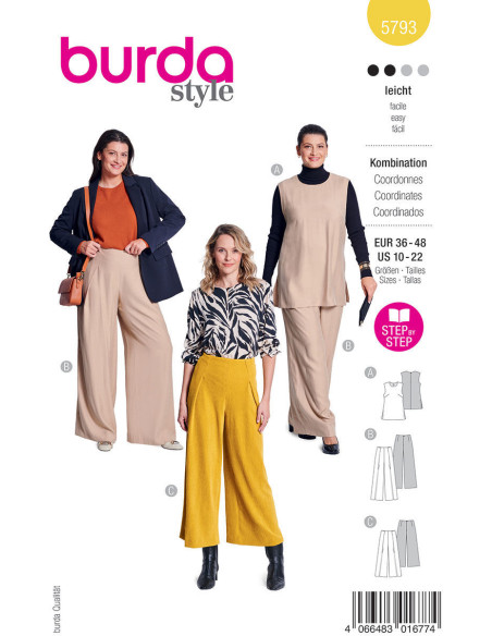 Patroonset - Burda 5793