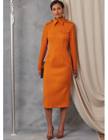 Jurkpatroon - Vogue 2045