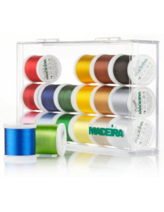 Doos met borduurgarens Rayon Madeira