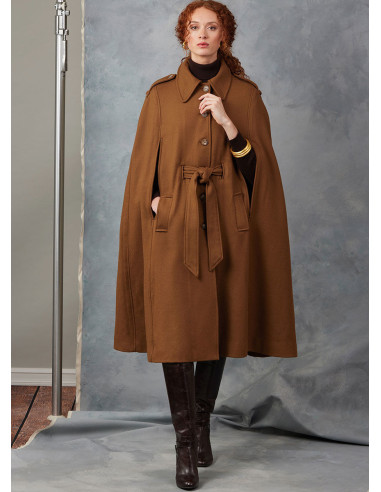 Cape patroon - Vogue 2054
