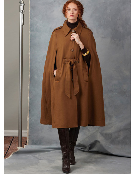 Cape patroon - Vogue 2054