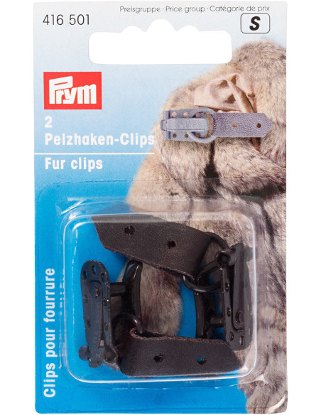 Clips voor bontjassen - Bruin