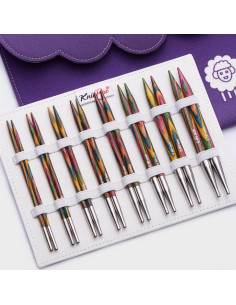 KnitPro Deluxe Symfonie Wood rondbreinaalden set 2