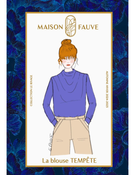 Blousepatroon Tempête - Maison Fauve