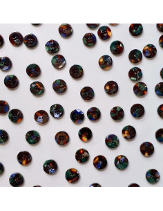 Pakket van 15 knopen in biohars 15 mm 4 gaten - Grimoire 2
