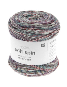 Soft Spin sokkenwol Rico Design