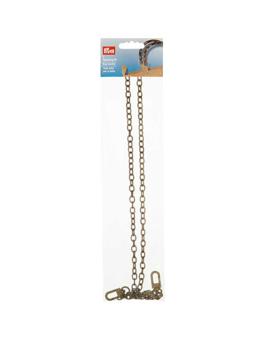 Ketting voor handtas Leandra 88 cm - Antiek messing