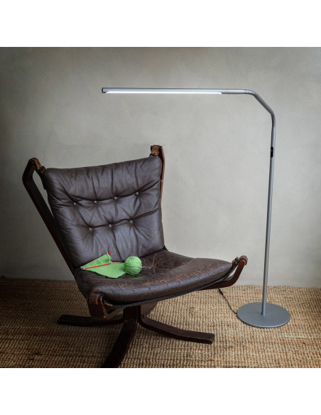 Staande lamp Daylight Slimline 4 - IJsgrijs