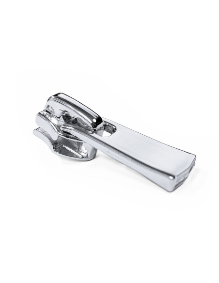 Ritscursor voor nylon sluiting 5 mm - Zilver