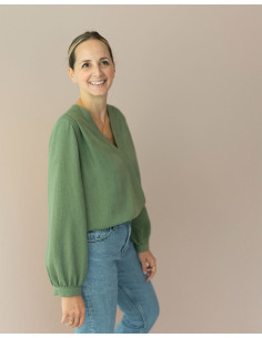 Japanse blouse patroon - Anna Rose patronen 2