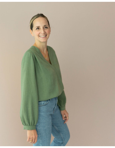 Japanse blouse patroon - Anna Rose patronen