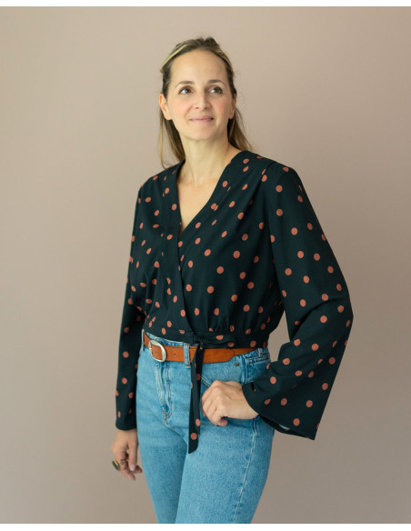 Japanse blouse patroon - Anna Rose patronen