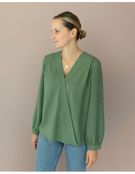 Japanse blouse patroon - Anna Rose patronen