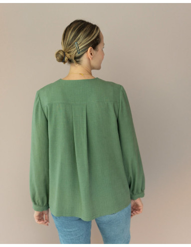 Japanse blouse patroon - Anna Rose patronen