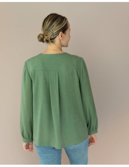 Japanse blouse patroon - Anna Rose patronen