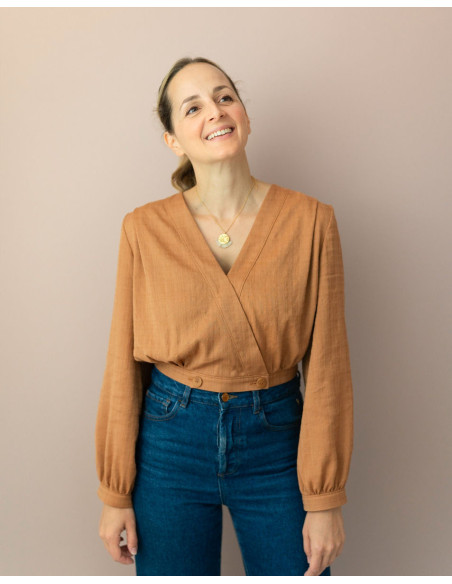 Japanse blouse patroon - Anna Rose patronen