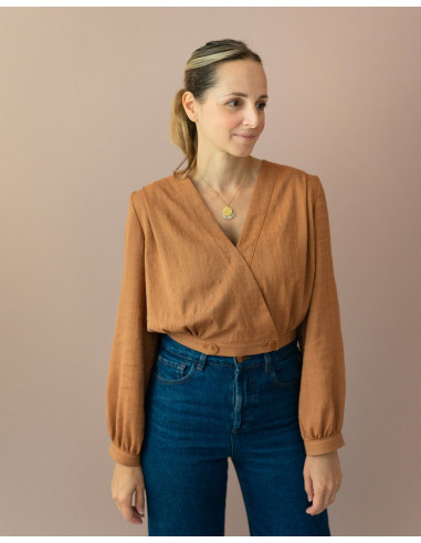 Japanse blouse patroon - Anna Rose patronen