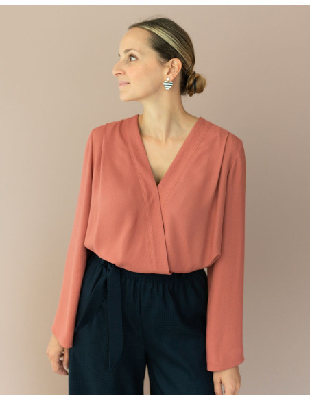 Japanse blouse patroon - Anna Rose patronen