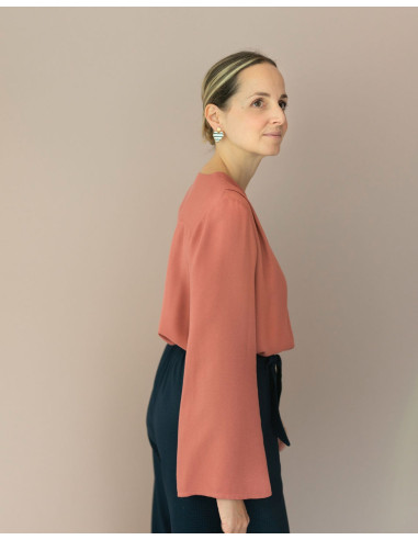 Japanse blouse patroon - Anna Rose patronen