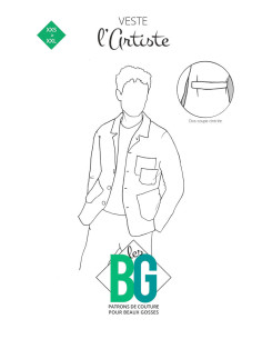 Patroon van het jasje l'Artiste - Les BG