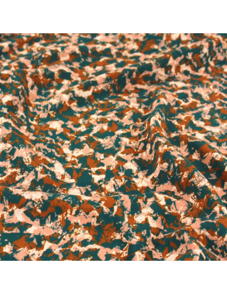 Viscose stof Granite Groen - Églantine & Zoé