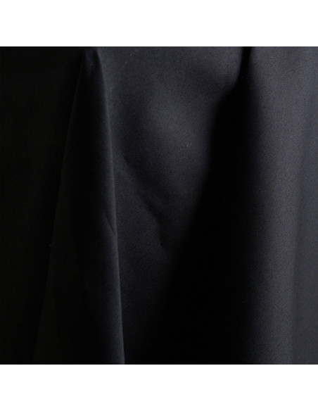 Waterafstotende katoenen stof Trench Deep Charcoal - Atelier Brunette