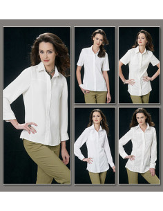 Blousepatroon - Vogue 8689