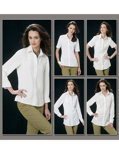 Blousepatroon - Vogue 8689