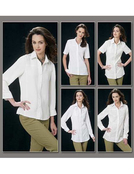 Blousepatroon - Vogue 8689