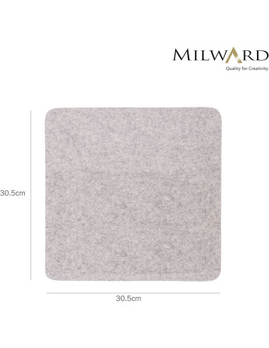 Wollen strijkmat 30,5 cm x 30,5 cm Milward