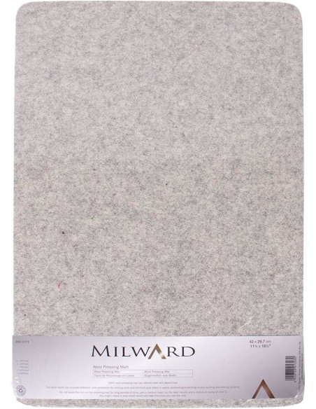Wollen strijkmat 42 cm x 29,7 cm Milward