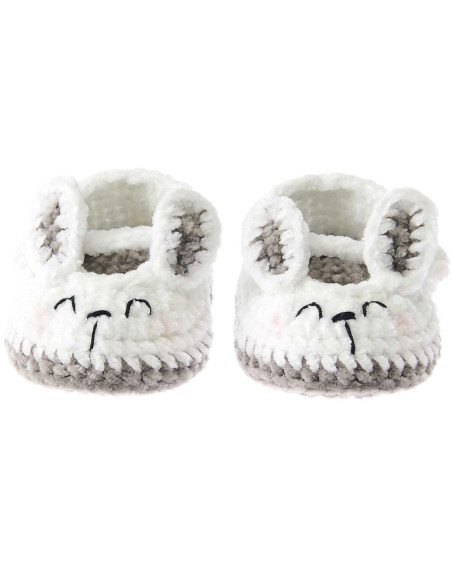Haakpakket Baby Booties - Konijn