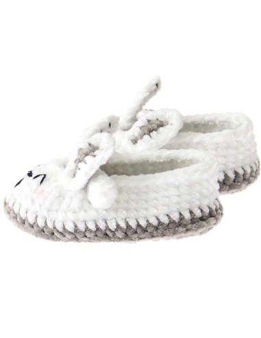 Haakpakket Baby Booties - Konijn