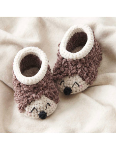 Haakpakket Baby Booties - Egel