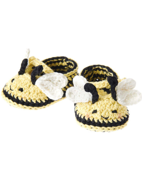 Haakpakket Baby Booties - Bij