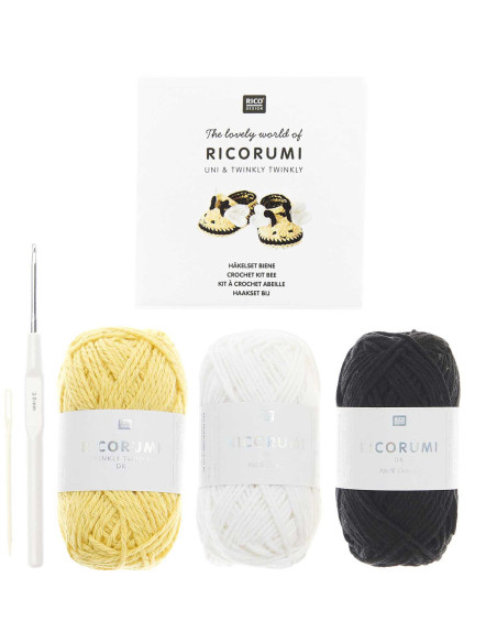 Haakpakket Baby Booties - Bij