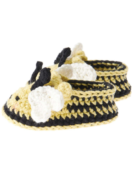Haakpakket Baby Booties - Bij