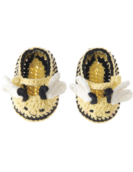 Haakpakket Baby Booties - Bij