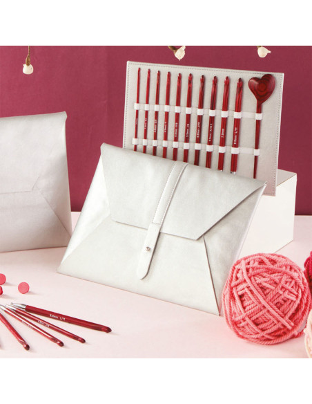 Set van Amore KnitPro Tunesische haaknaalden
