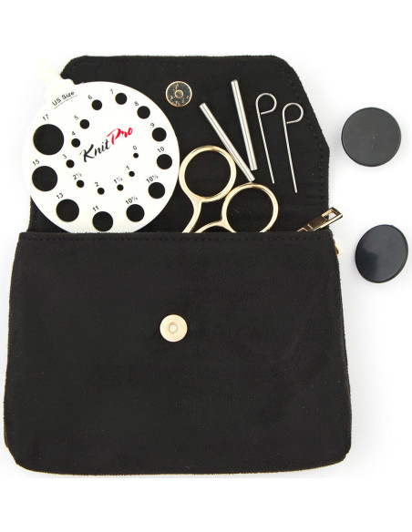 KnitPro brei-accessoiretas - Zwart