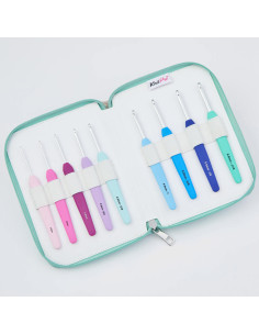 Set van 9 Waves KnitPro haaknaalden