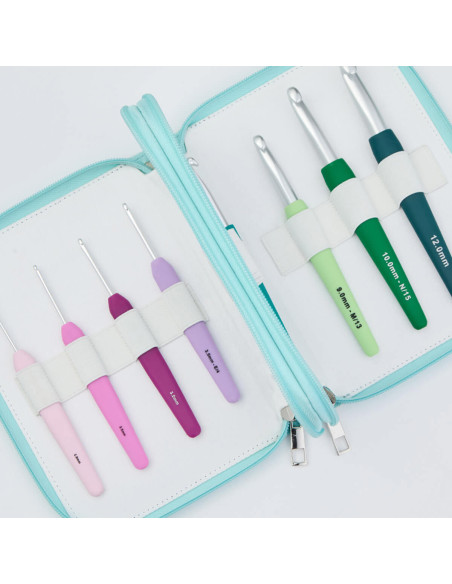 Set van 14 Waves KnitPro haaknaalden